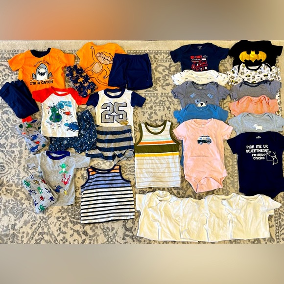 Carter's Other - 30 Piece Toddler Boys 18M Spring/Summer Bundle